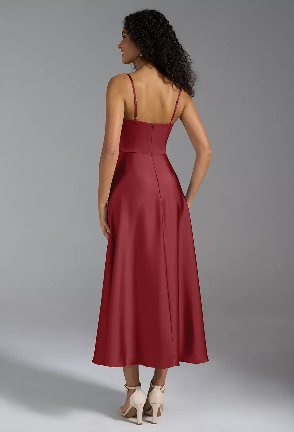 AW Lexi Burgundy  Beach Wedding Guest Dresses